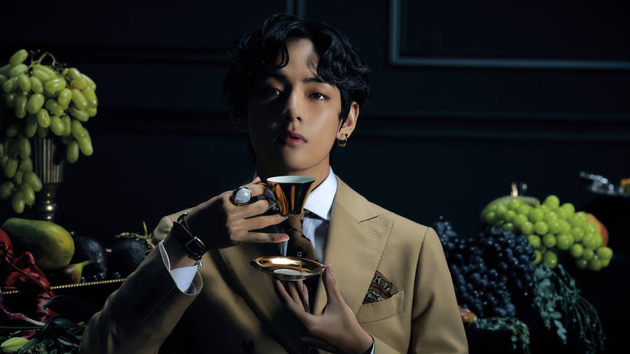 Taehyung Map Of The Soul 7 Wallpaper