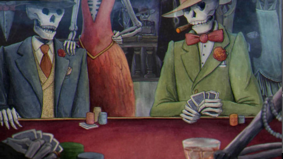 Take A Chance With Cuphead's Undead Gamblers. Wallpaper