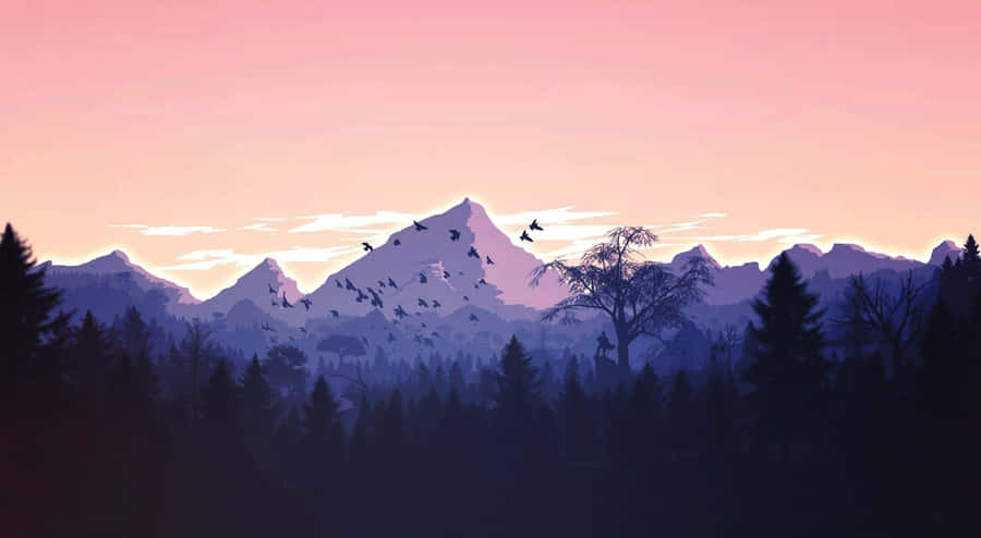 Take A Hike And Enjoy Nature's Beauty. Wallpaper