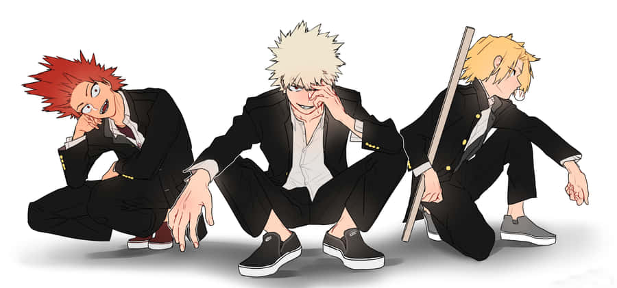 Take A Look At This Cute Image Of Kirishima! Wallpaper