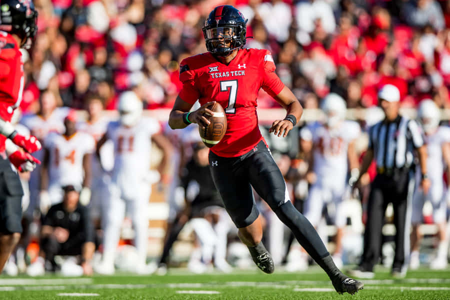 Take Pride In The Red Raider Spirit! Wallpaper