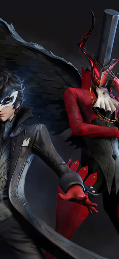 Take Your Phantom Thieving Experience To The Next Level With The Persona 5 Iphone Wallpaper