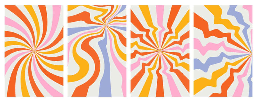 Taking A Trip To The 1960s Psychedelic Wallpaper