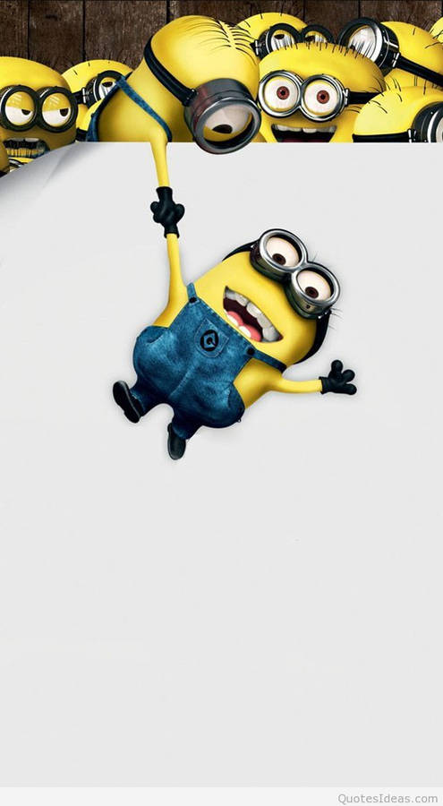 Talk On The Minion Phone! Wallpaper