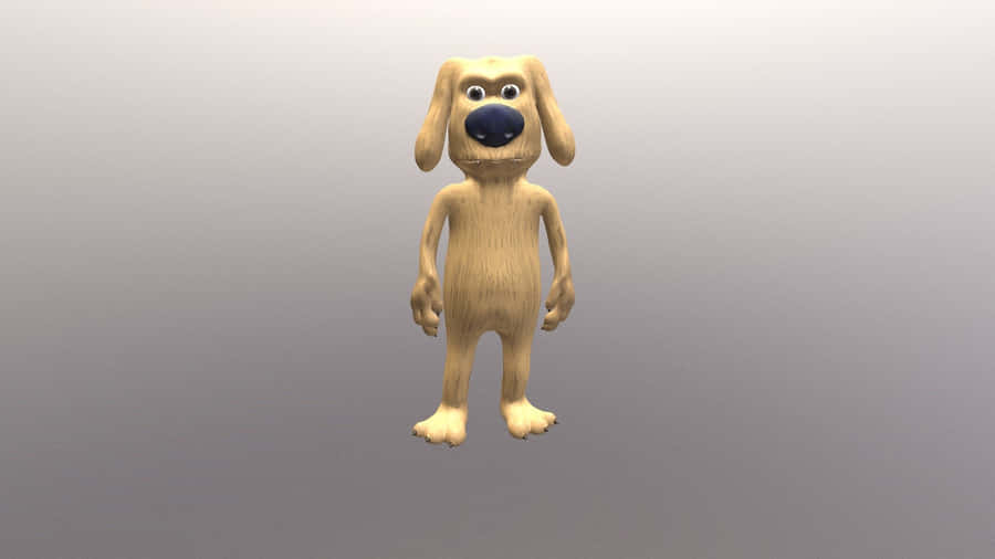 Talking Ben, The Adorably Fun-loving Scientist From The Talking Tom Franchise Wallpaper