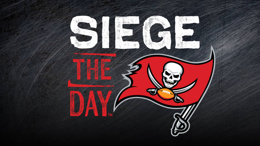 Tampa Bay Buccaneers Black Slogan Wallpaper