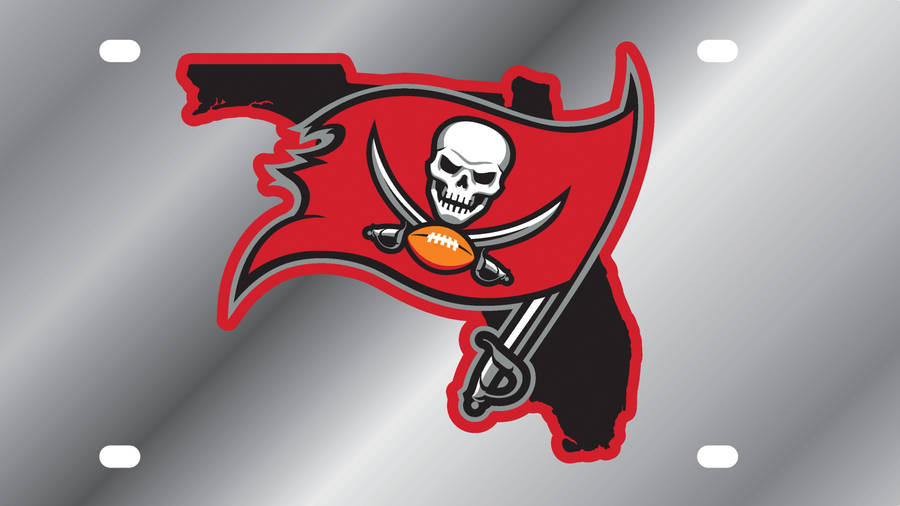 Tampa Bay Buccaneers Plate Design Wallpaper