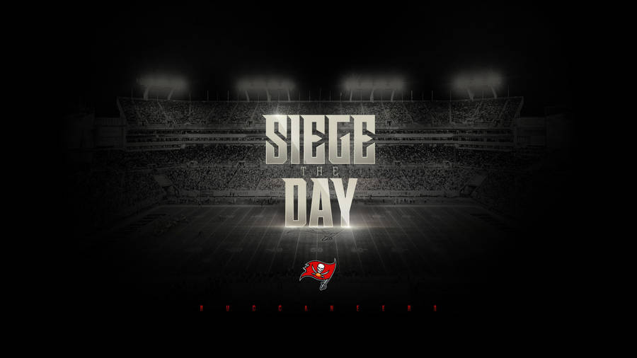 Tampa Bay Buccaneers Slogan And Field Wallpaper