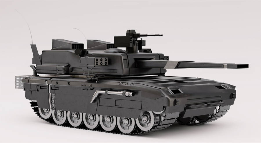 Tank With Jet Black Body Wallpaper