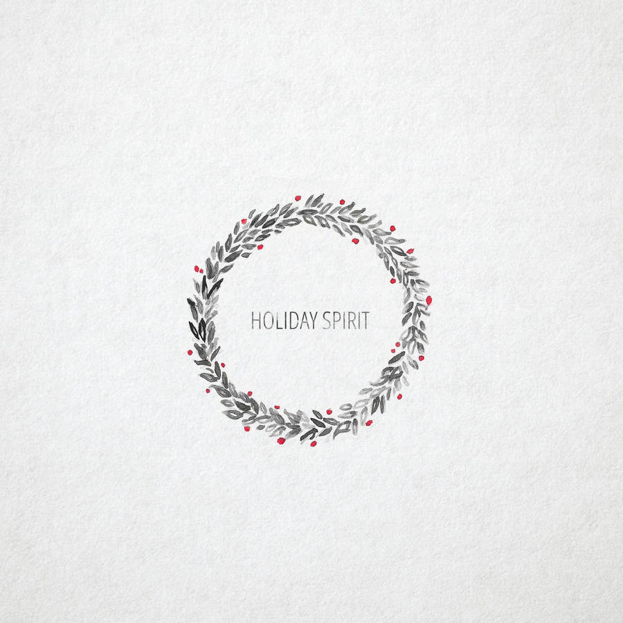 Tap Into The Holiday Spirit With This Festive Pinterest Image! Wallpaper