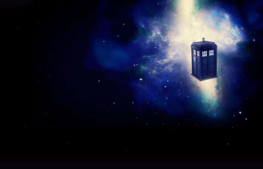 Tardis Floating In Space Wallpaper
