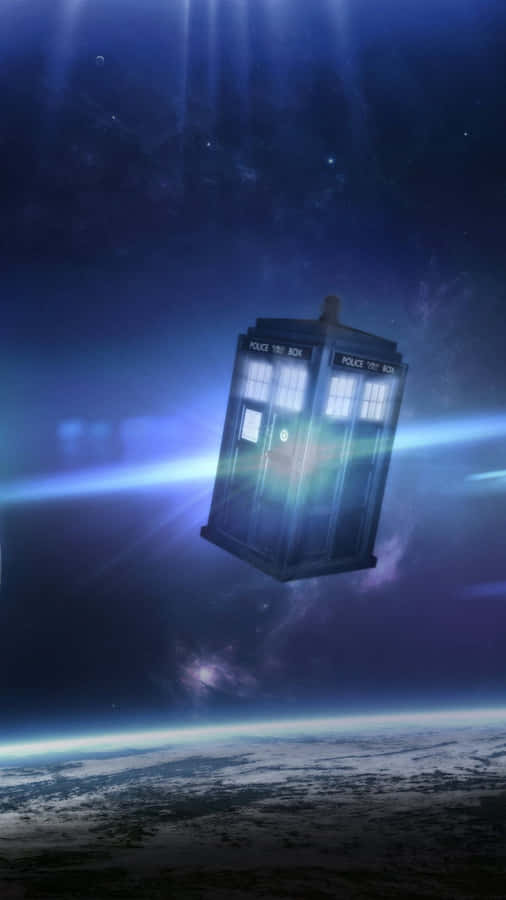 Tardis Floating Wallpaper