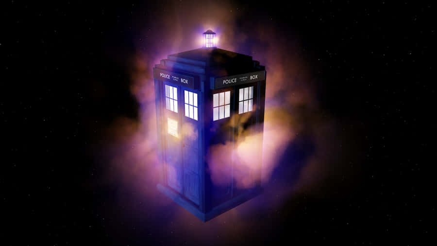 Tardis In Motion Wallpaper