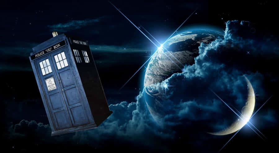 Tardis In Space Wallpaper