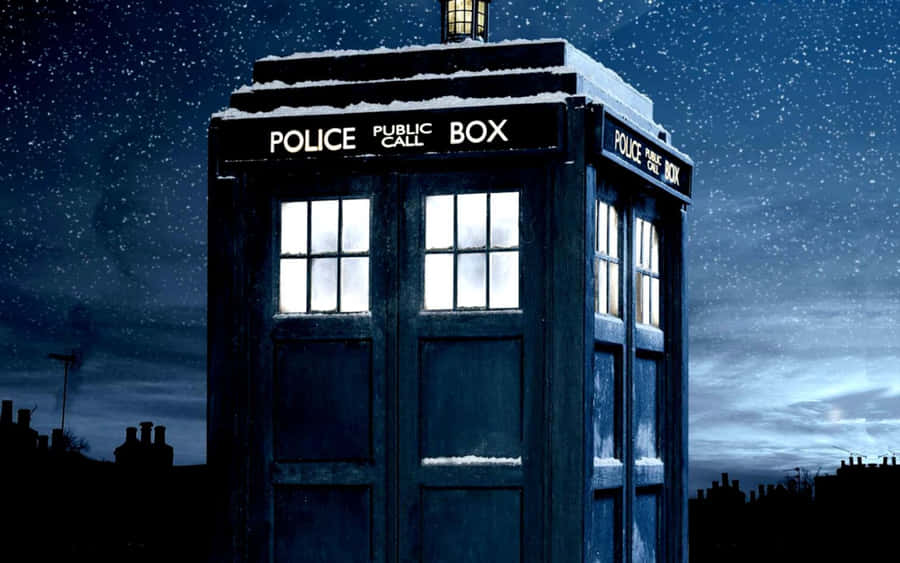 Tardis Police Call Box Wallpaper