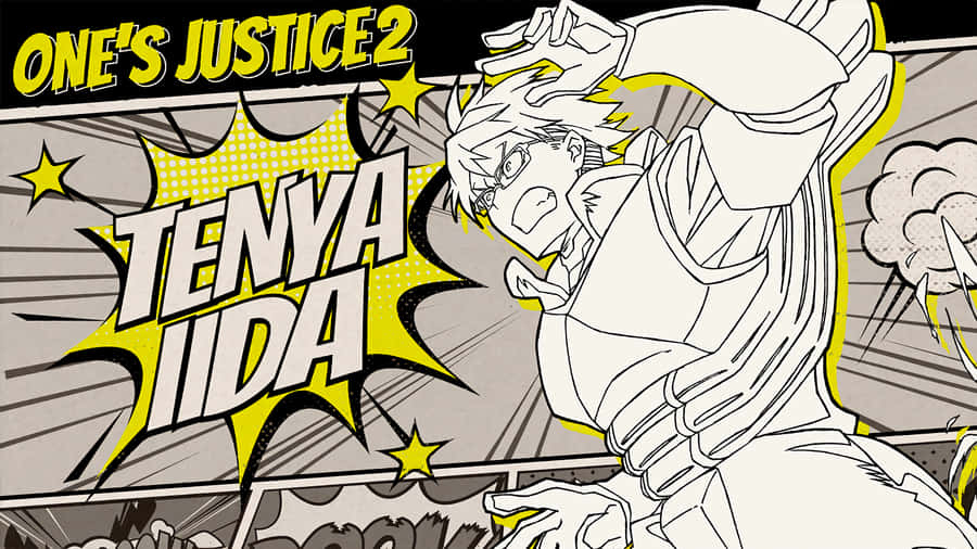 Tenya Iida, A Leader In The Superhero World Wallpaper