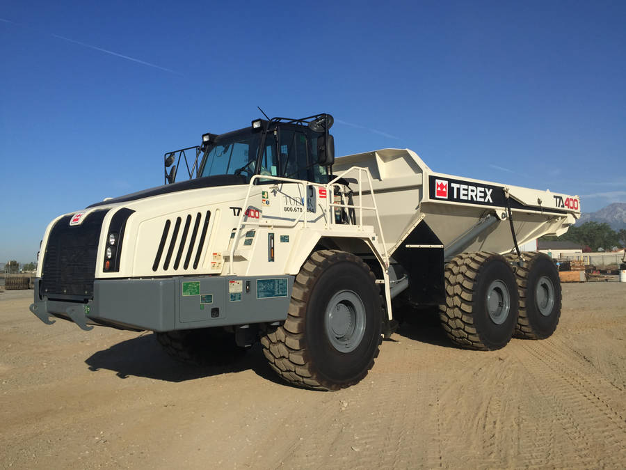 Terex Cool Truck Wallpaper
