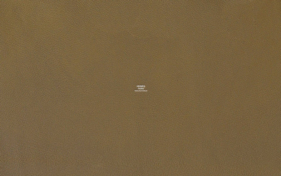 Textured Dark Tan Hermes Wallpaper