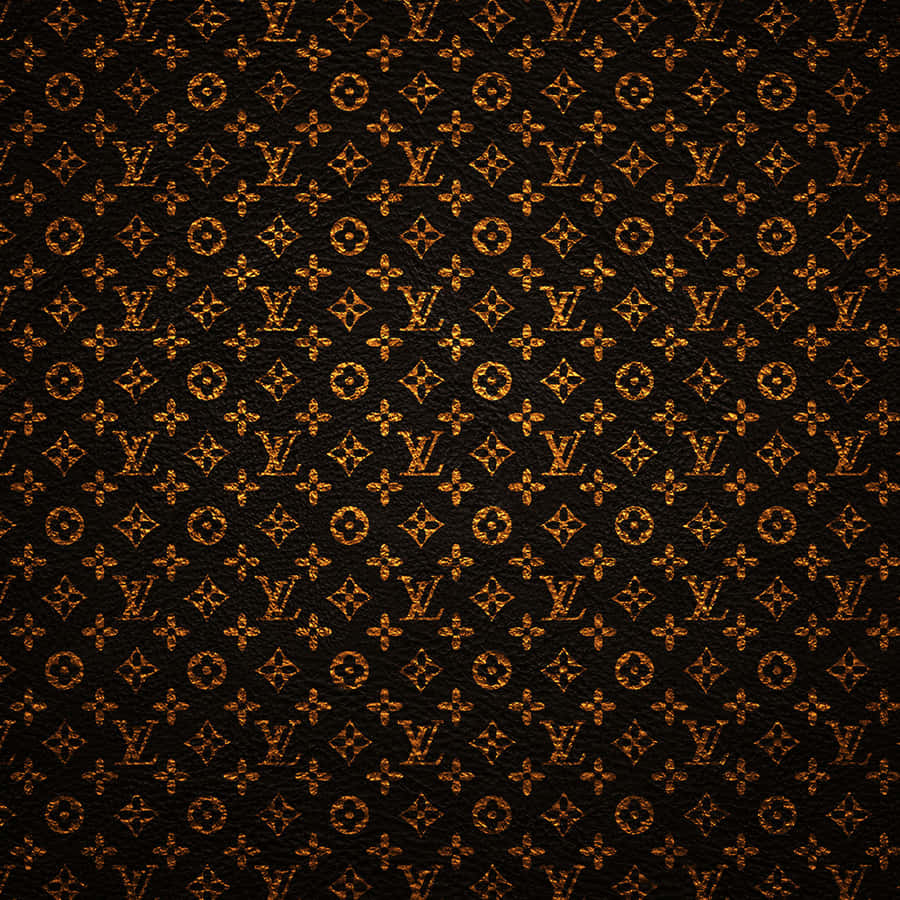Textured Louis Vuitton Print Wallpaper