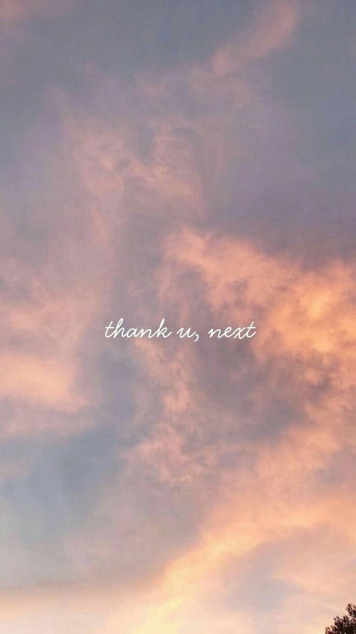 Thank You Next Pretty Phone Wallpaper