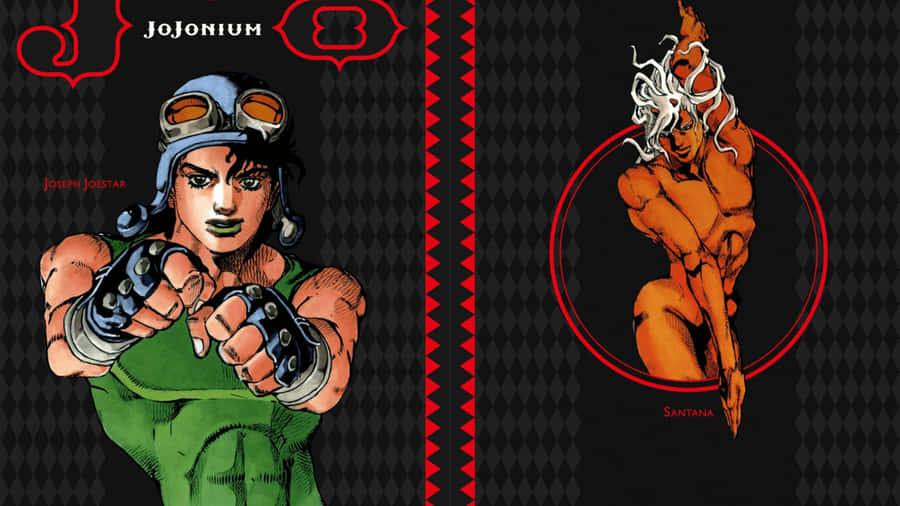 The Action-packed Adventure Of Joseph Joestar Wallpaper