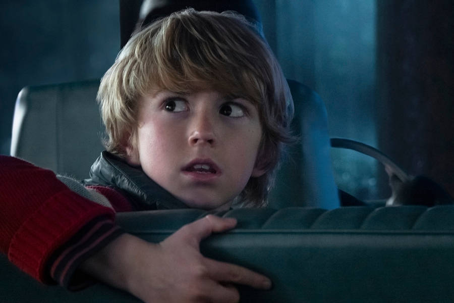 The Adam Project Stunned Face Wallpaper