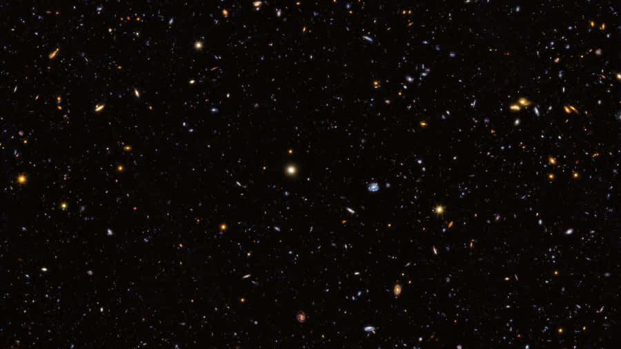 'the Amazing Hubble Telescope's View Of A Spiral Galaxy' Wallpaper