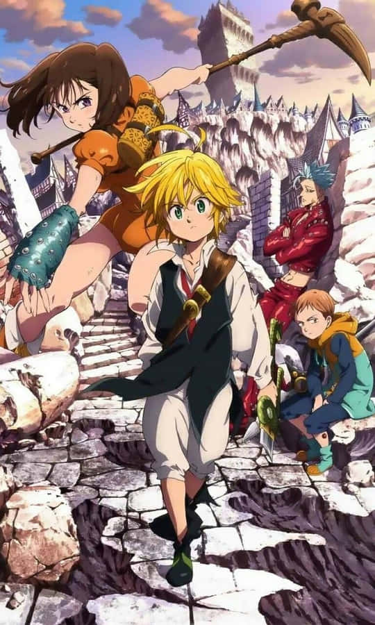 The Anime Poster For The Movie Wallpaper