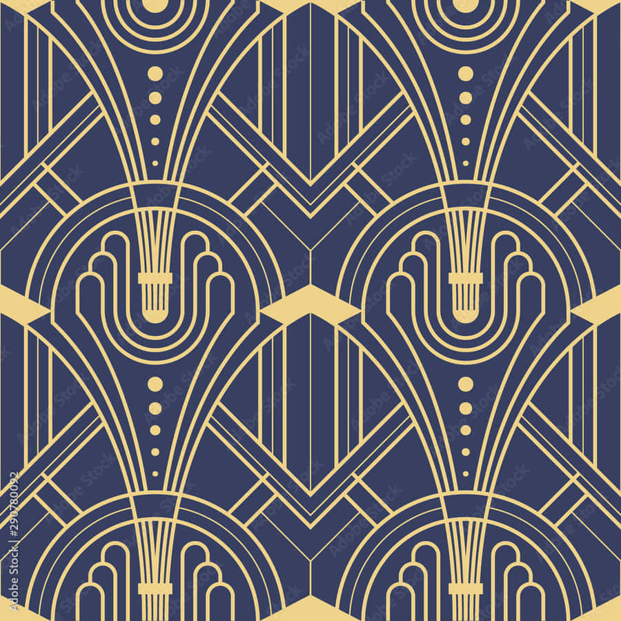 The Art-deco Inspired Iphone Wallpaper