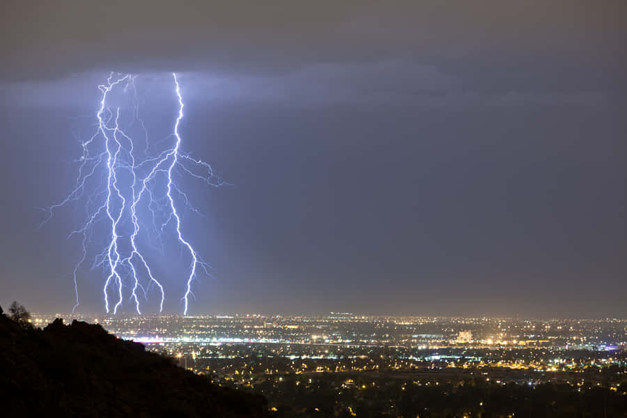 The Beautiful City Of Phoenix, Arizona Wallpaper