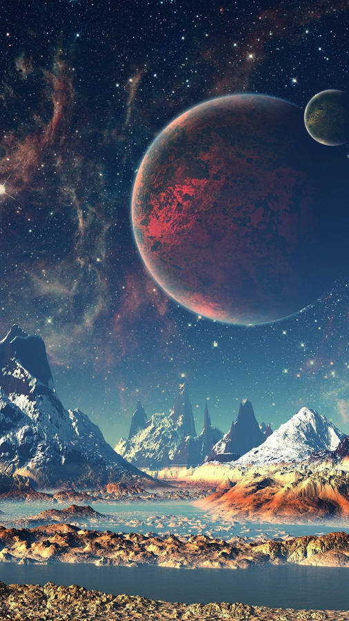 The Best Hd Phone Alien Planet Landscape Wallpaper