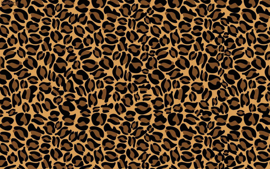 The Bold And Unique Leopard Pattern Wallpaper