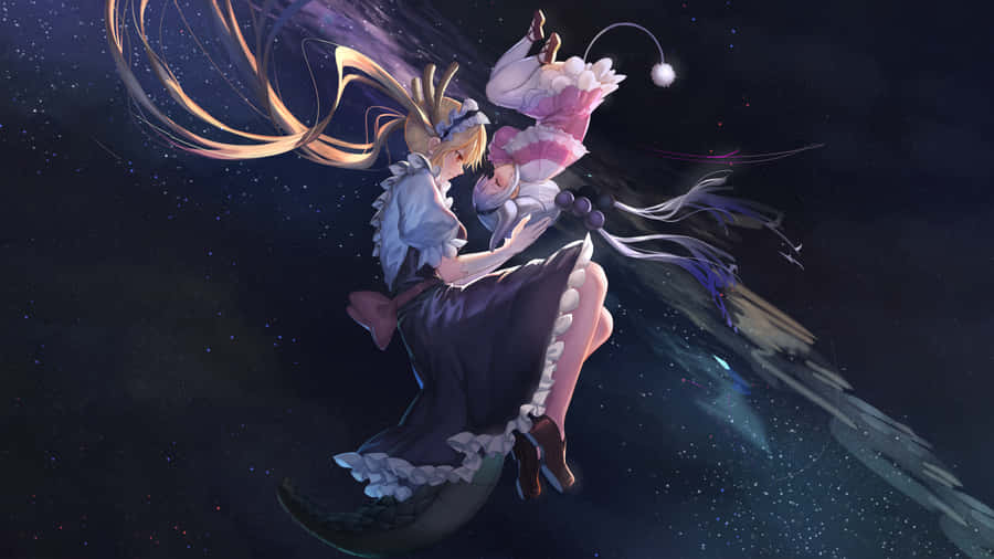 The Colorful Cast Of Miss Kobayashi's Dragon Maid Make For A Captivating Sight. Wallpaper