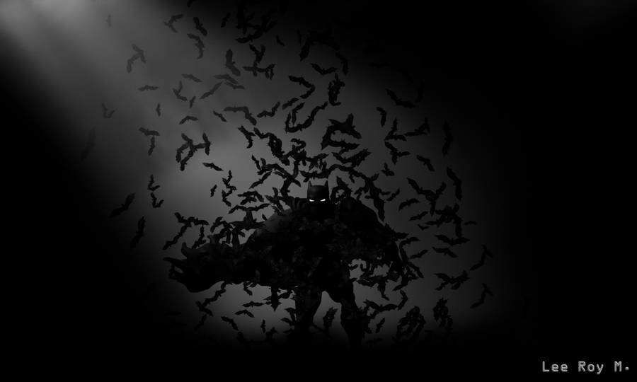 The Dark Knight Takes The Fight To Gotham Wallpaper