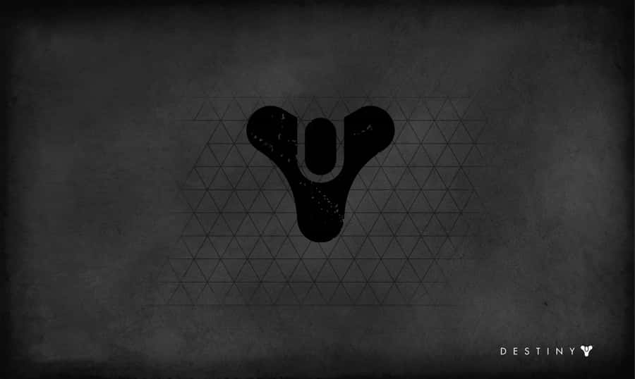 The Destiny Logo Symbolizes Adventure And Exploration Wallpaper