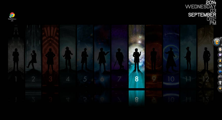 The Eighth Doctor: A Lonely Wanderer Of Time And Space. Wallpaper