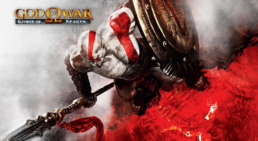The Epic God Of War Iii Game On Playstation 4 Wallpaper