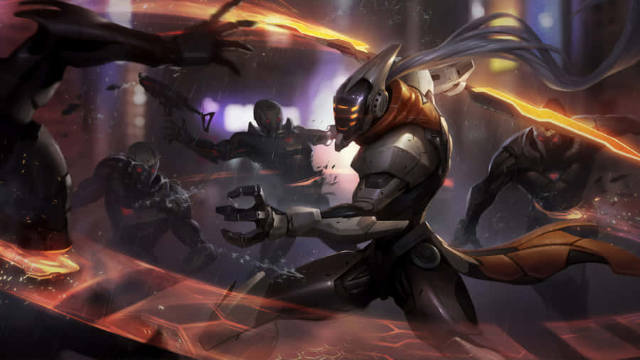 The Epic World Of Tyria Awaits In League Of Legends Hd Wallpaper