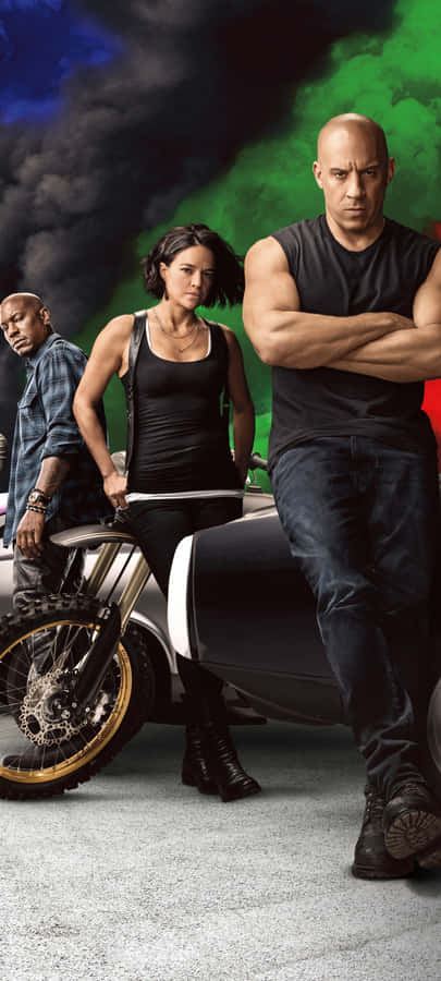 The Fast And The Furious Movie Poster Wallpaper