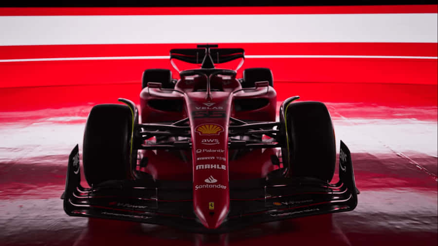 The Ferrari F1 Team Showcases Its Dominance On The Track Wallpaper