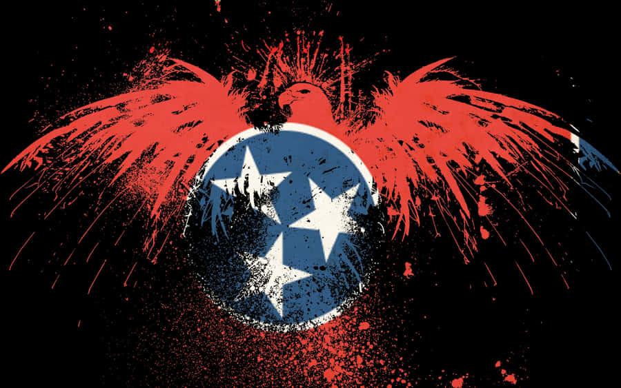 The Flag Of The Volunteer State Of Tennessee Wallpaper