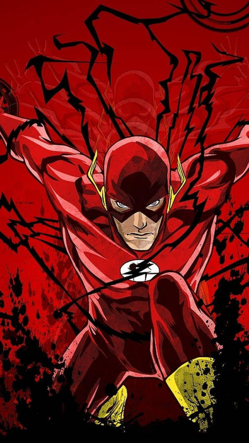 The Flash Iphone Comics Wallpaper
