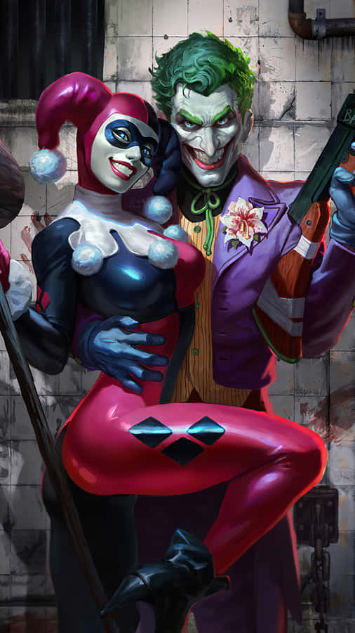 The Forbidden Love Between Joker And Harley Quinn Shines Brightly In Suicide Squad. Wallpaper