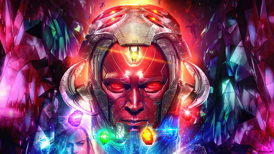 The Full Set Of Precious Infinity Stones Wallpaper