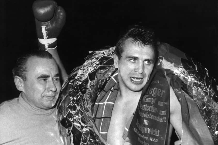 The German Boxer Gustav Scholz Wallpaper