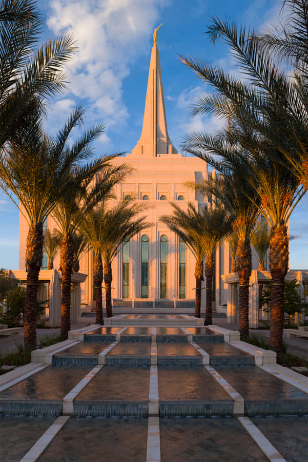 The Gilbert Arizona Mormon Temple Wallpaper