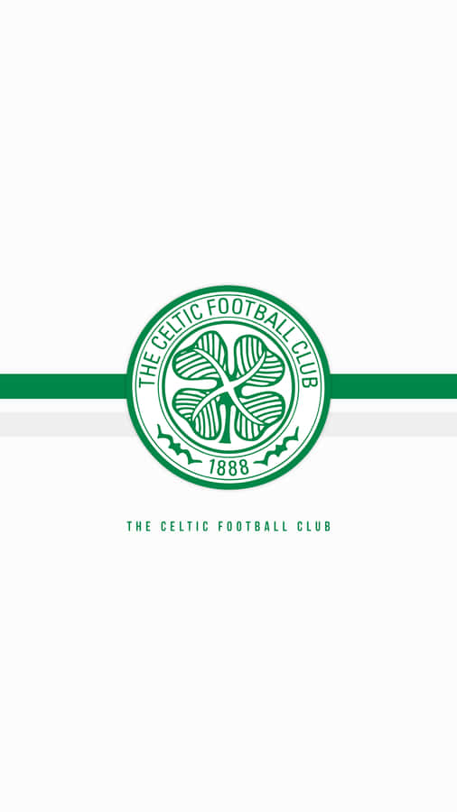 The Green Celtic Home Flag Waving Proudly In The Wind Wallpaper