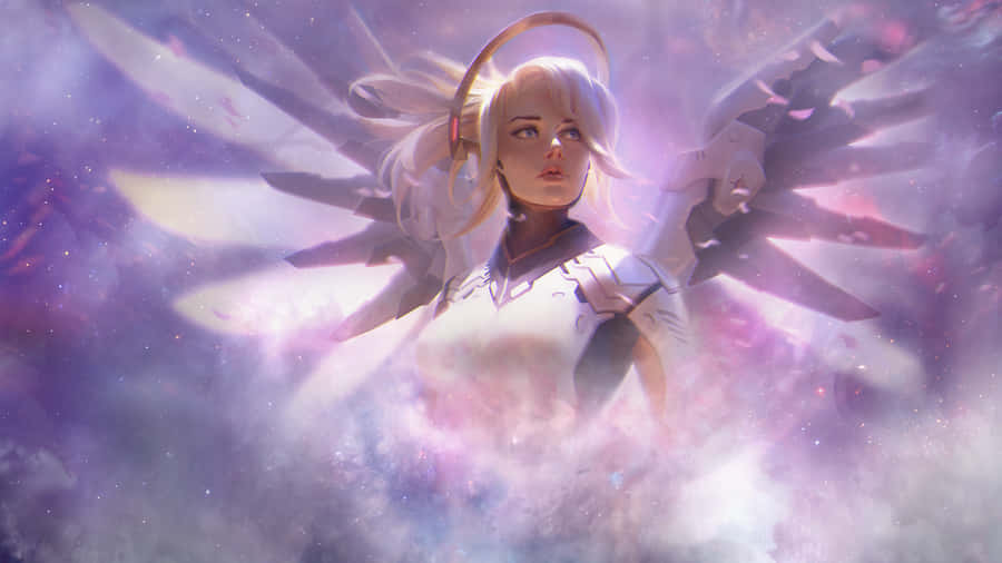The Guardian Angel, Mercy Of Overwatch Wallpaper