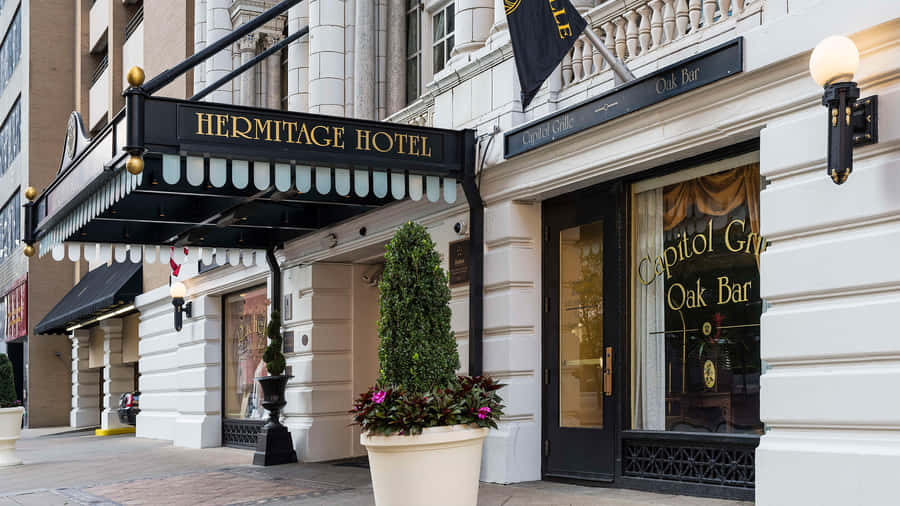 The Hermitage Hotel In Nashville Wallpaper