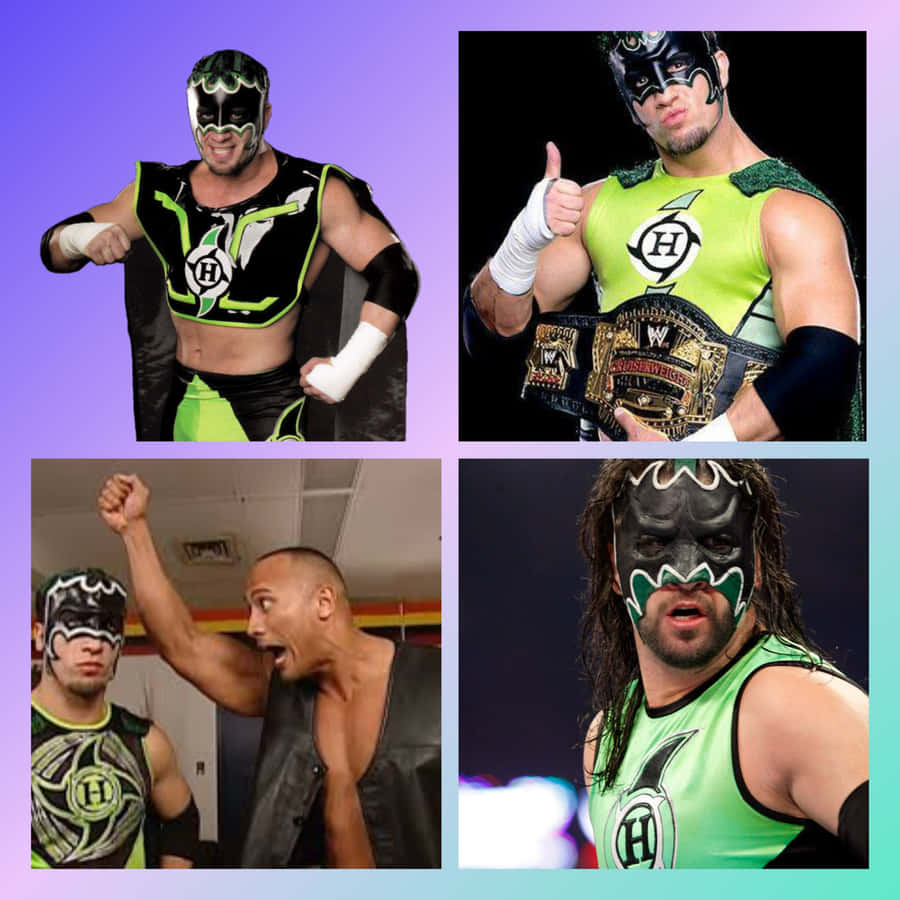 The Hurricane Four Grids Collage Wallpaper